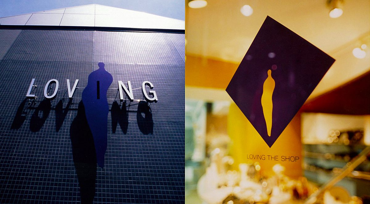 LOVINGの外観とロゴマーク