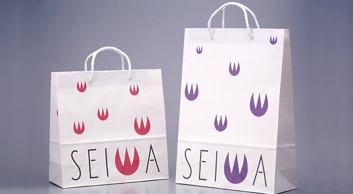SEIWAの紙袋