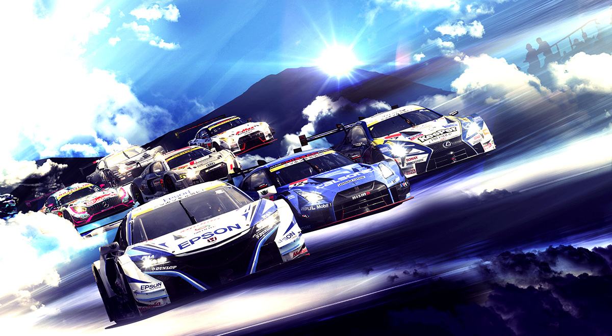 SUPER GT 2017年 第5戦 富士スピードウェイのメインビジュアル