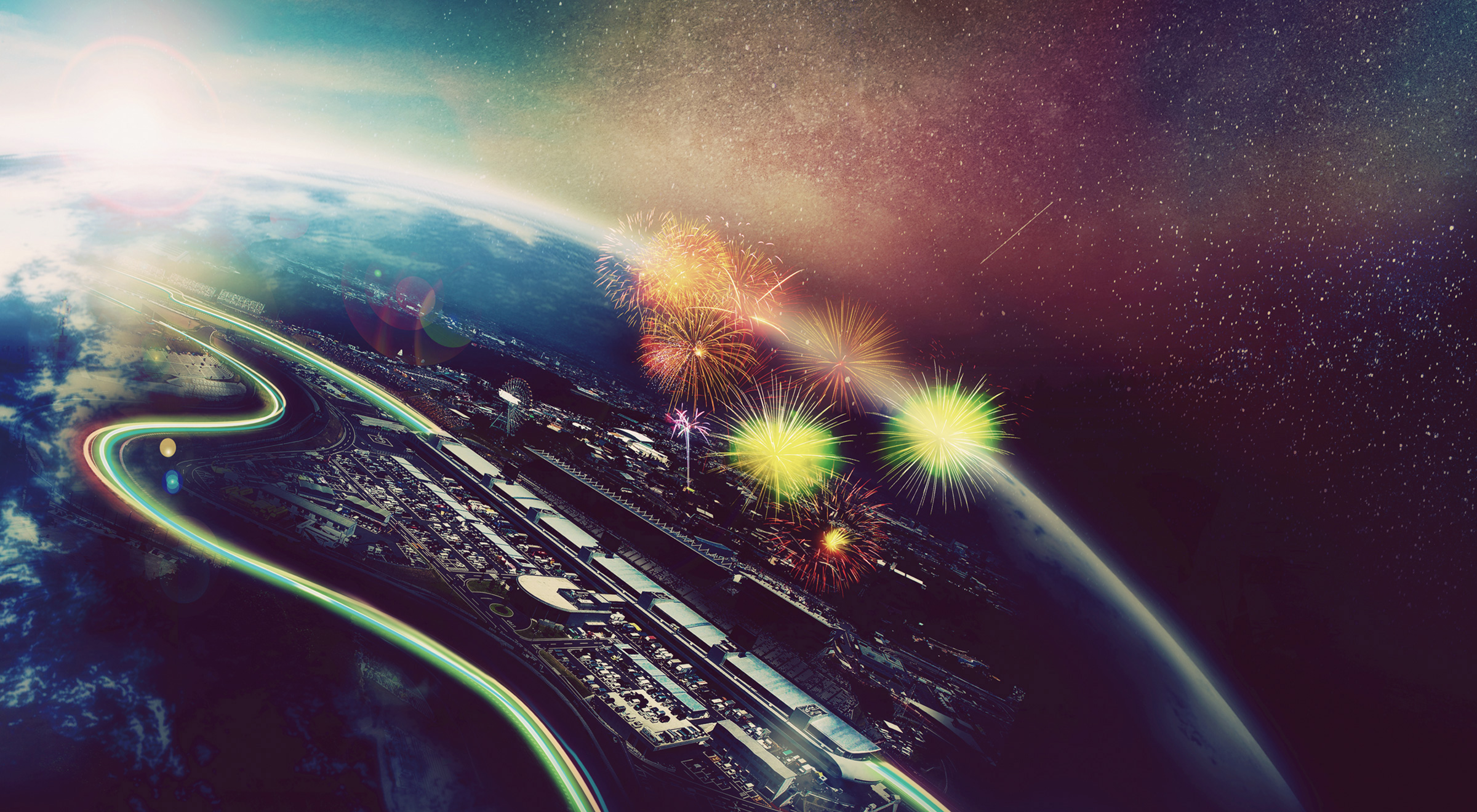 鈴鹿10時間耐久レースのキービジュアル